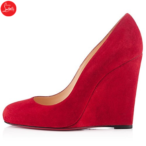 Sale Christian Louboutin Ron Ron Zeppa 80mm Wedges Red
